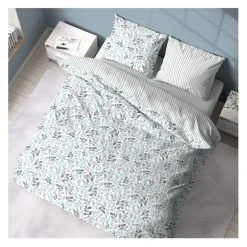 Le moins cher ✔️ Parure Housse De Couette En Microfibre IBAN 👏