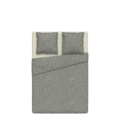 Tout neuf 🥰 ACTUEL Parure Housse De Couette En Microfibre Motif Tropical PHILOMELO 🎉