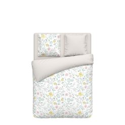 Meilleure affaire ???? ACTUEL Parure Housse De Couette En Flanelle Motif Floral ROSALINE ✨