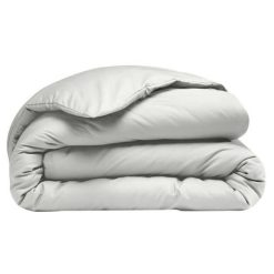 Meilleure affaire ???? ACTUEL Housse De Couette Unie En Percale De Coton 70 Fils - Collection Permanente âš