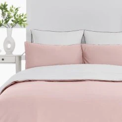 Grosses soldes 😉 Sensei Maison Housse De Couette Bicolore En Percale Coton DOZMARY ✨ -LOLLYBEL Magasin unnamed file 1034