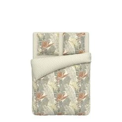 Meilleur prix 🎁 ACTUEL Parure Housse De Couette En Lyocell Motif Tropical PATTY 👏