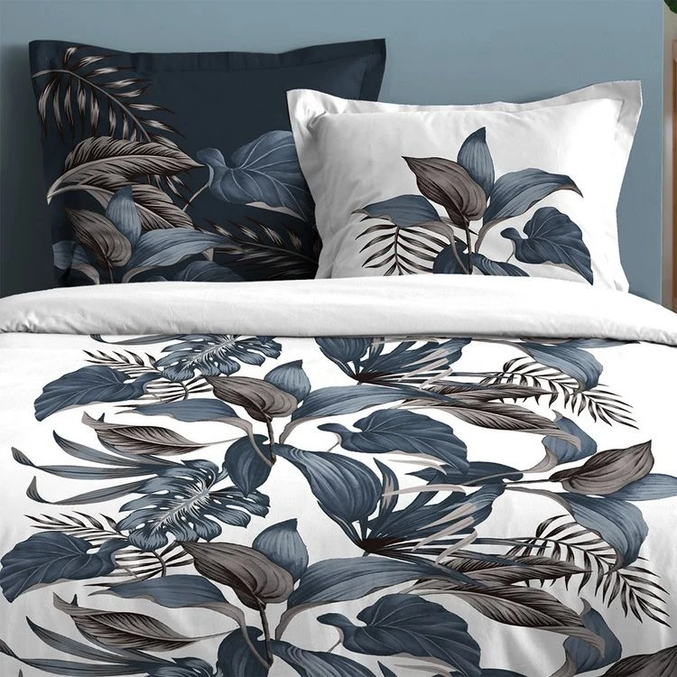 Bon marché 😀 Lovely Casa Housse De Couette 240x220 Paraiso + 2 Taies Coton 57 Fils ✨ 2 Bon marché 😀 Lovely Casa Housse De Couette 240x220 Paraiso + 2 Taies Coton 57 Fils ✨ – Image 2