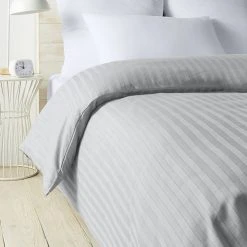 Meilleure vente 👏 ACTUEL Housse De Couette Unie En Satin De Coton - Collection Permanente 💯 -LOLLYBEL Magasin unnamed file 1090