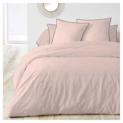 Budget ⭐ Housse De Couette Unie En Coton 65 Fils 🌟 9 Budget ⭐ Housse De Couette Unie En Coton 65 Fils 🌟 -LOLLYBEL Magasin unnamed file 1104