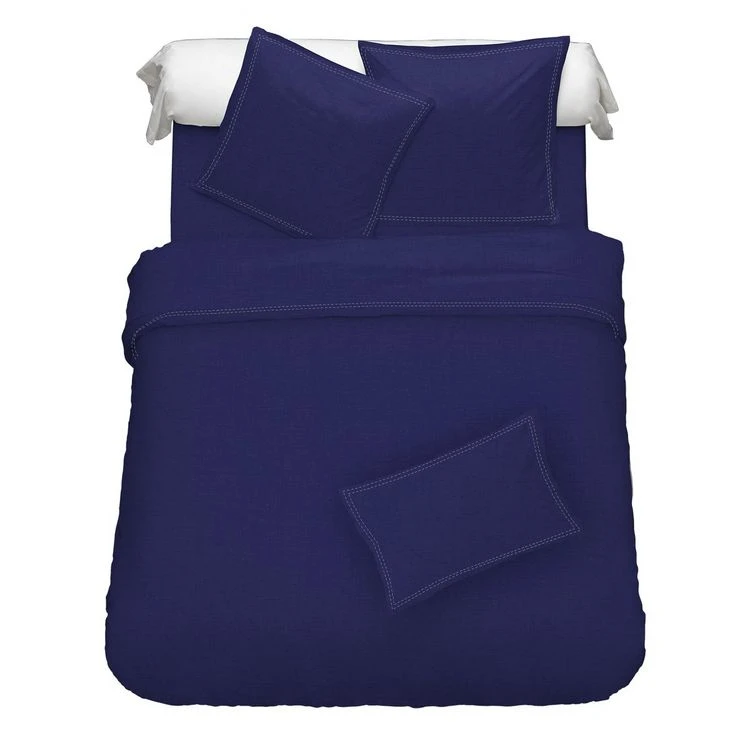 Nouveau 🧨 Housse De Couette Unie En Coton Lin YANNO 💯 2 Nouveau 🧨 Housse De Couette Unie En Coton Lin YANNO 💯 – Image 2