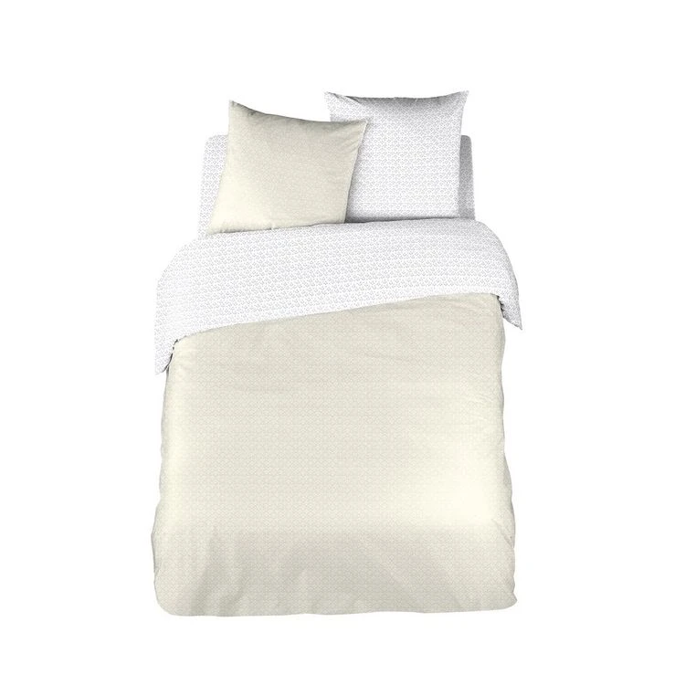 Meilleur prix ✨ Parure Housse De Couette En Coton 65 Fils Motif Floral KOLINA 👏 2 Meilleur prix ✨ Parure Housse De Couette En Coton 65 Fils Motif Floral KOLINA 👏 – Image 2