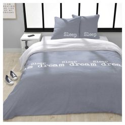 Tout neuf ???? Parure Housse De Couette En Coton 57 Fils SLEEP ????