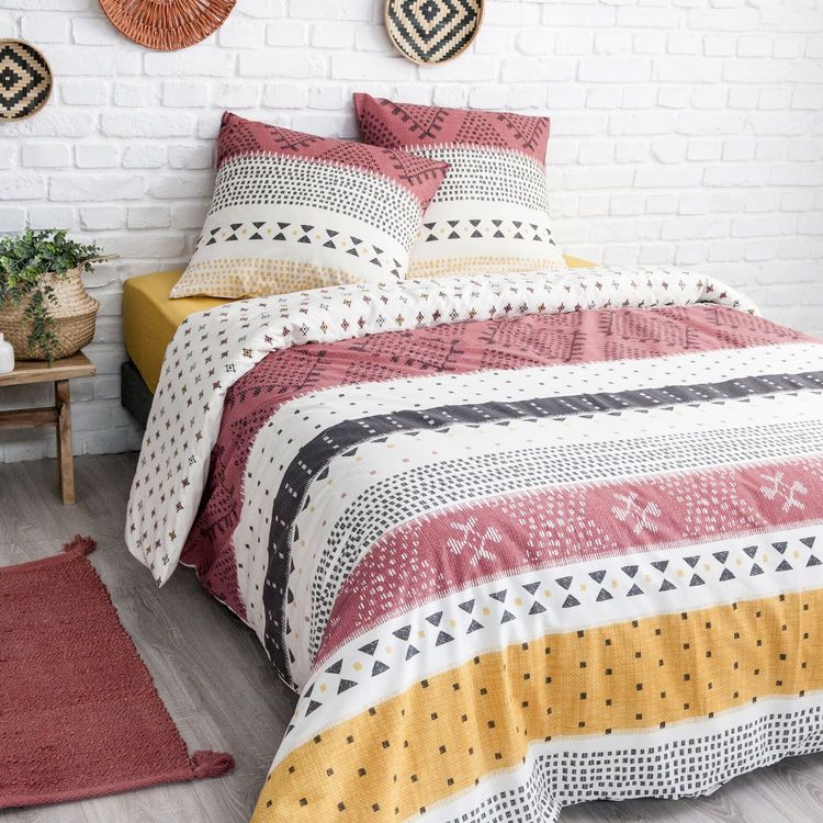 Parure housse de couette en polycoton 57 fils CHAMAREL Tout neuf ???? Parure Housse De Couette En Polycoton 57 Fils CHAMAREL ???? -LOLLYBEL Magasin unnamed file 115