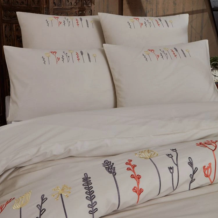 Top 10 🎉 Sensei Maison Housse De Couette Brodée En Percale De Coton FLORIALES 🎁 5 Top 10 🎉 Sensei Maison Housse De Couette Brodée En Percale De Coton FLORIALES 🎁 – Image 5