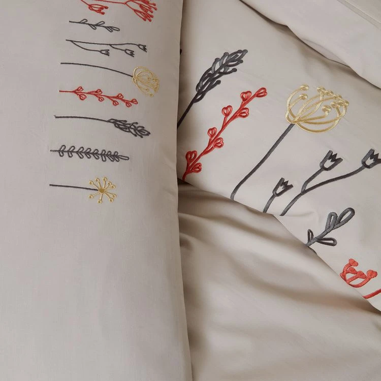 Top 10 🎉 Sensei Maison Housse De Couette Brodée En Percale De Coton FLORIALES 🎁 6 Top 10 🎉 Sensei Maison Housse De Couette Brodée En Percale De Coton FLORIALES 🎁 – Image 6