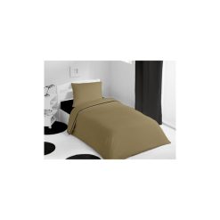 De gros ???? Harmony Housse De Couette EPURE 140x200 Chanvre/noir ❤️