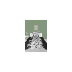 Grosses soldes ???? Soleil D'ocre Parure Housse De Couette En Coton 140x200 Cm NORDIQUE Anthracite ✔️