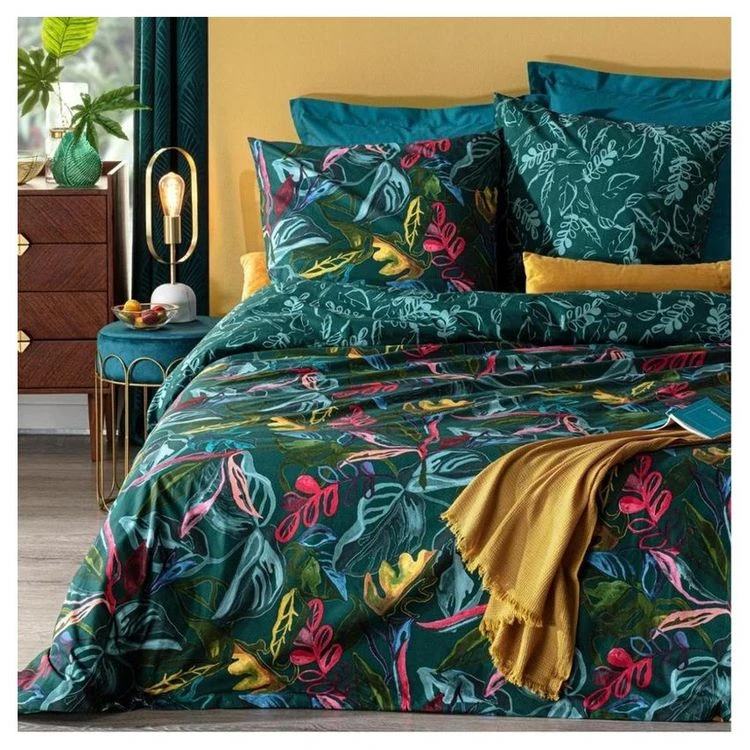 Vente flash 👏 ATMOSPHERA Parure Housse De Couette En Coton 57 Fils SELVA 😀 1 Vente flash 👏 ATMOSPHERA Parure Housse De Couette En Coton 57 Fils SELVA 😀