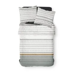 Les meilleures critiques de ❤️ Today Housse De Couette 220x240 Sunshine Agri + 2 Taies 100% Coton 57 Fils 🧨