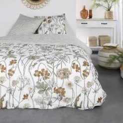 Tout neuf 🧨 Today Housse De Couette 220x240 Sunshine Creno + 2 Taies 100% Coton 57 Fils 😍