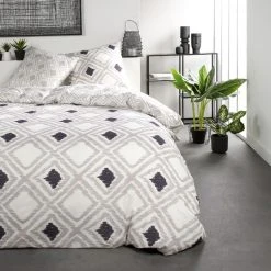 Vente flash 🎉 Today Housse De Couette 220x240 Sunshine Turion + 2 Taies 100% Coton 57 Fils 🌟