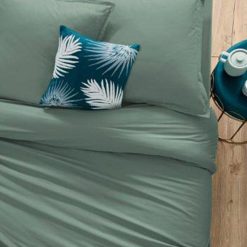 Tout neuf ???? Housse De Couette Intérieur 140x200cm Céladon ????