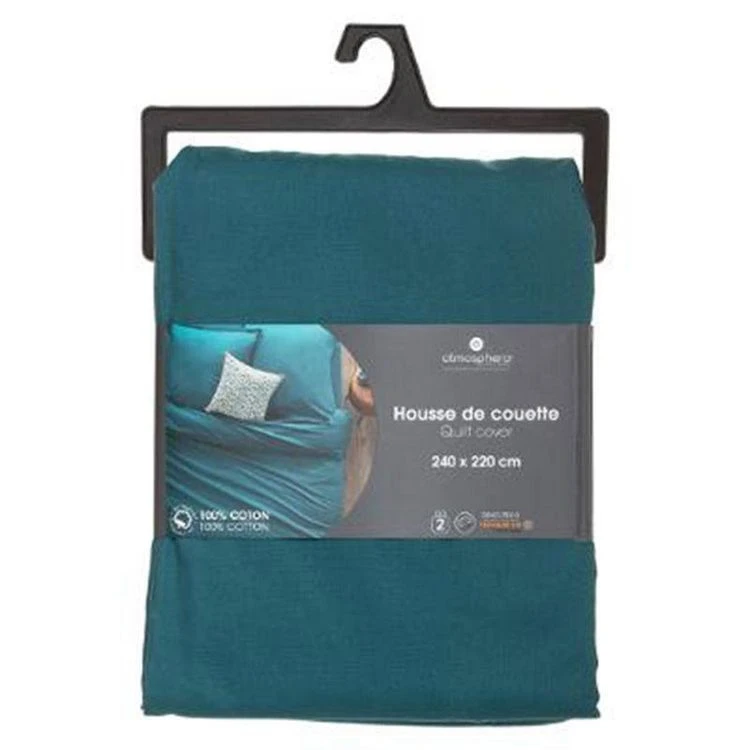 Les meilleures critiques de 🎁 Housse De Couette Intérieur 240x220cm Bleu Canard 😍 2 Les meilleures critiques de 🎁 Housse De Couette Intérieur 240x220cm Bleu Canard 😍 – Image 2