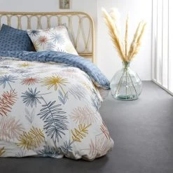 Top 10 😀 Today Housse De Couette 220x240 Sunshine Murannun + 2 Taies 100% Coton 57 Fils 🤩