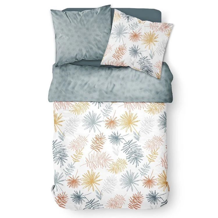 Top 10 😀 Today Housse De Couette 220x240 Sunshine Murannun + 2 Taies 100% Coton 57 Fils 🤩 2 Top 10 😀 Today Housse De Couette 220x240 Sunshine Murannun + 2 Taies 100% Coton 57 Fils 🤩 – Image 2