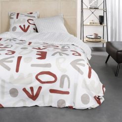 Meilleur prix ???? Today Housse De Couette 220x240 Sunshine Tignoso + 2 Taies 100% Coton 57 Fils ????