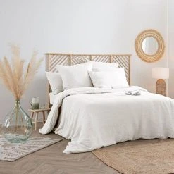 Offres 😉 Housse De Couette Lin Adorable 240x220cm Blanc ✨ -LOLLYBEL Magasin unnamed file 1341