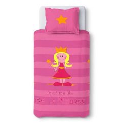 Le moins cher ❤️ Dourev Housse De Couette 140x200 Ellie Avec Sa Taie Coton ????