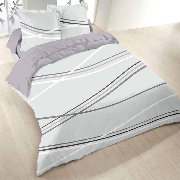 Top 10 👍 Dourev Housse De Couette 220x240cm Imprimée Zig Zag + 2 Taies ✨ 1 Top 10 👍 Dourev Housse De Couette 220x240cm Imprimée Zig Zag + 2 Taies ✨