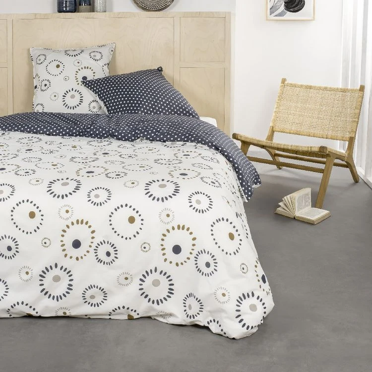 Nouveau 🔔 Today Housse De Couette 220x240 Sunshine Calenzana + 2 Taies 100% Coton 57 Fils ✔️ 1 Nouveau 🔔 Today Housse De Couette 220x240 Sunshine Calenzana + 2 Taies 100% Coton 57 Fils ✔️