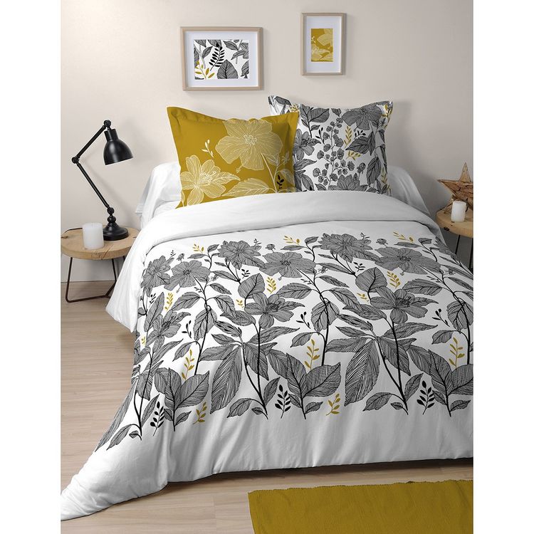 Lovely Casa Housse de couette 240x220 Sophitia moutarde + 2 taies coton Meilleure vente ???? Lovely Casa Housse De Couette 240x220 Sophitia Moutarde + 2 Taies Coton ???? -LOLLYBEL Magasin unnamed file 1416