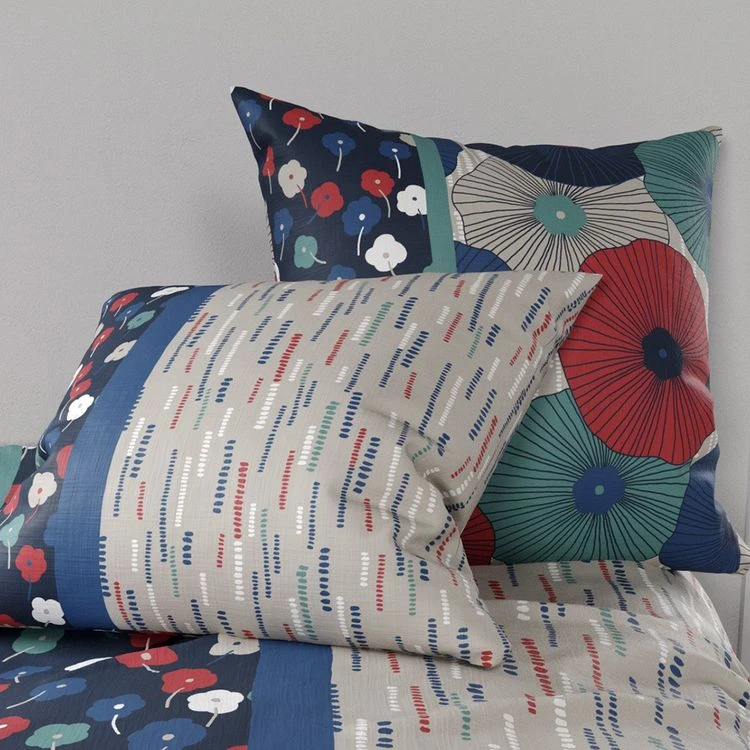 Tout neuf ⭐ No Name Housse De Couette 240x220 Agueda + 2 Taies 100% Coton 57 Fils 😉 2 Tout neuf ⭐ No Name Housse De Couette 240x220 Agueda + 2 Taies 100% Coton 57 Fils 😉 – Image 2