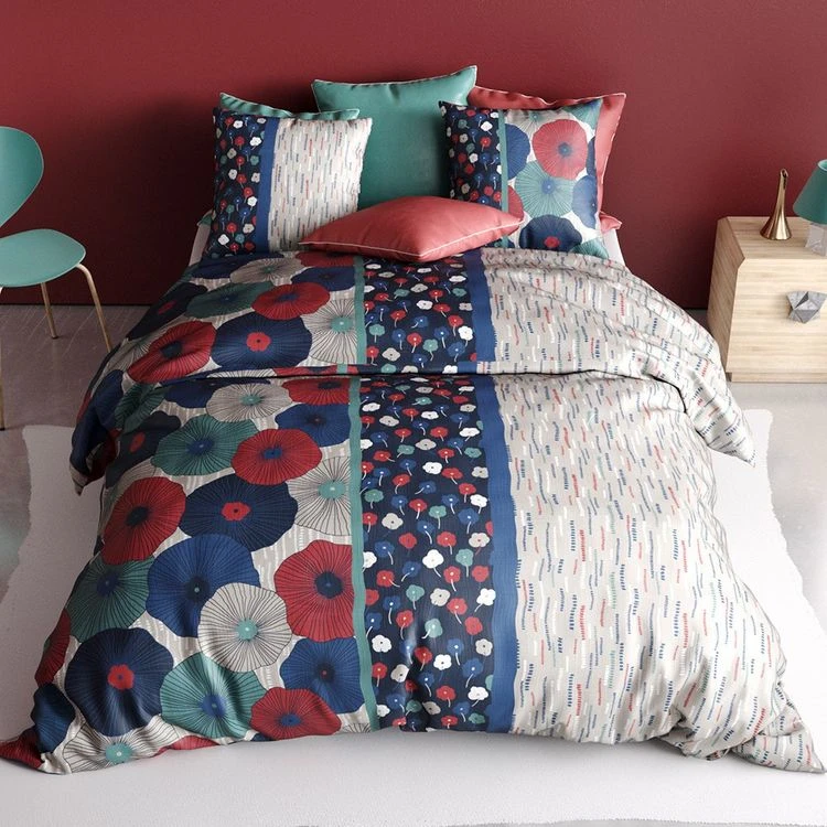 Tout neuf ⭐ No Name Housse De Couette 240x220 Agueda + 2 Taies 100% Coton 57 Fils 😉 3 Tout neuf ⭐ No Name Housse De Couette 240x220 Agueda + 2 Taies 100% Coton 57 Fils 😉 – Image 3