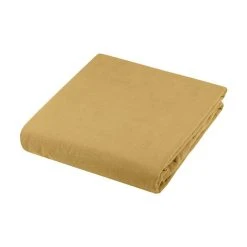 Bon marché 👏 Lovely Casa Housse De Couette 220x240 Cottage Coton Lavé 60 Fils Moutarde 🎉