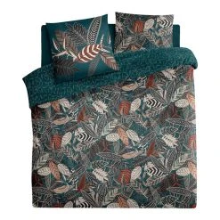 Meilleure vente 😀 ATMOSPHERA Housse De Couette 240x220 Noami + 2 Taies 100% Coton 57 Fils 😉