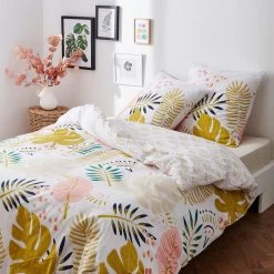 Nouveau 🎉 Parure Housse De Couette Fantaisie En Coton AMAZONIA ✨