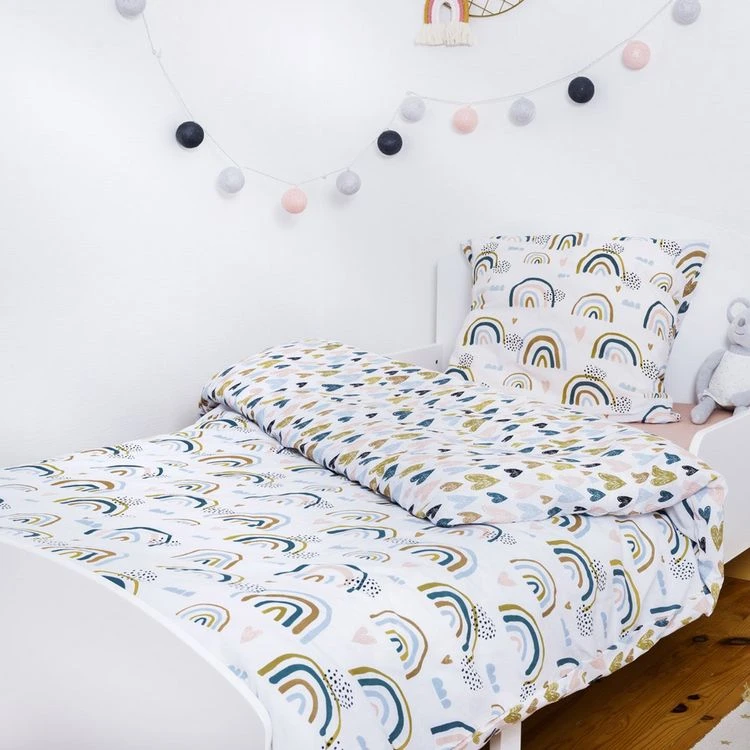 Offres 🥰 No Name Housse De Couette 200x200 + 2 Taies Arcoeur Coton 57 Fils 💯 1 Offres 🥰 No Name Housse De Couette 200x200 + 2 Taies Arcoeur Coton 57 Fils 💯