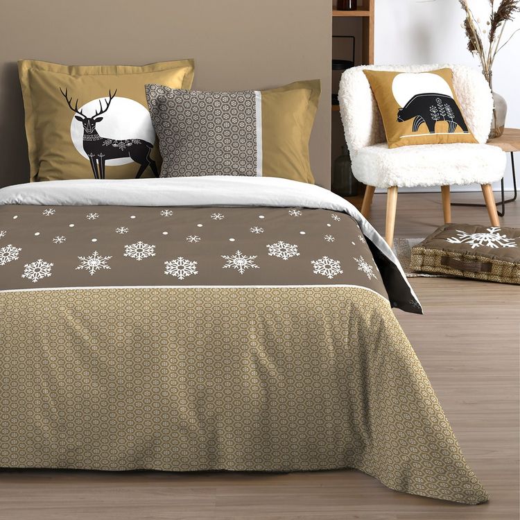 Lovely Casa Housse de couette 240x220 Estrella taupe + 2 taies coton 57 fils De gros ???? Lovely Casa Housse De Couette 240x220 Estrella Taupe + 2 Taies Coton 57 Fils ✔️ -LOLLYBEL Magasin unnamed file 1484