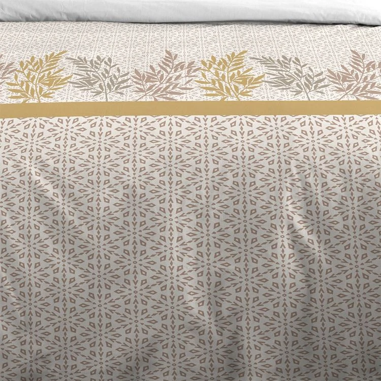 Promo 🥰 Lovely Casa Housse De Couette 260x240 Boden Moutarde + 2 Taies Coton 57 Fils ❤️ 3 Promo 🥰 Lovely Casa Housse De Couette 260x240 Boden Moutarde + 2 Taies Coton 57 Fils ❤️ – Image 3