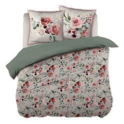 Les meilleures critiques de ???? No Name Housse De Couette 240x220 + 2 Taies Jardin Anglais Coton 57 Fils ????