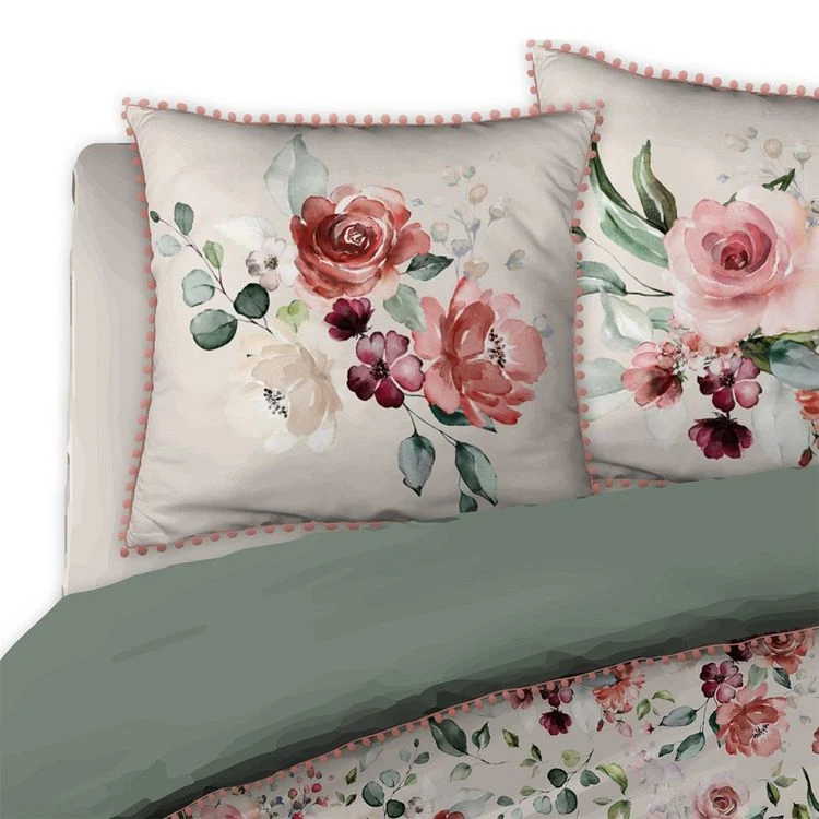 Les meilleures critiques de 😉 No Name Housse De Couette 240x220 + 2 Taies Jardin Anglais Coton 57 Fils 🔥 2 Les meilleures critiques de 😉 No Name Housse De Couette 240x220 + 2 Taies Jardin Anglais Coton 57 Fils 🔥 – Image 2