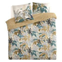 De gros ???? ATMOSPHERA Housse De Couette 240x220 Celya + 2 Taies 100% Coton 57 Fils ????