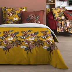 Le moins cher 🌟 Lovely Casa Housse De Couette 240x220 Curiosity + 2 Taies Coton 57 Fils 👏