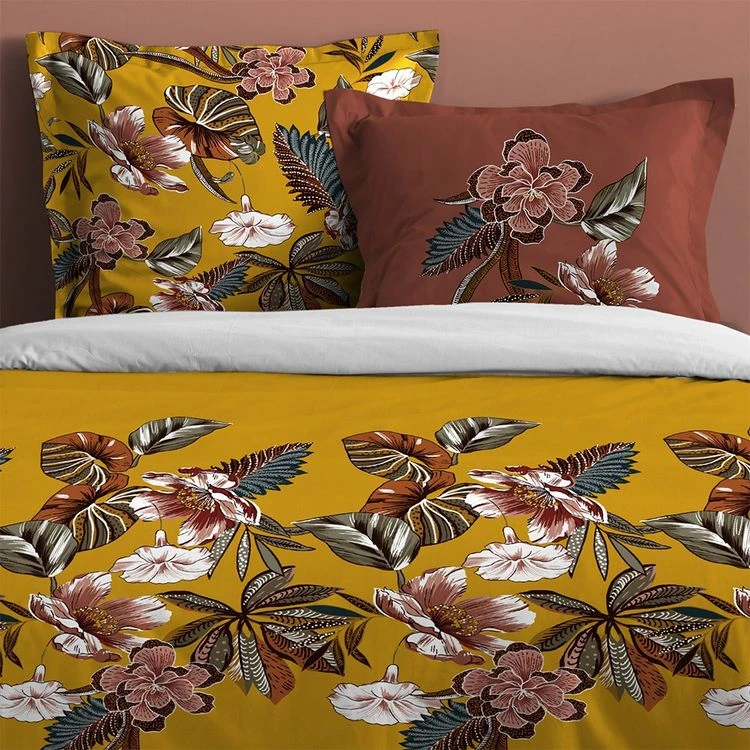 Le moins cher 🌟 Lovely Casa Housse De Couette 240x220 Curiosity + 2 Taies Coton 57 Fils 👏 2 Le moins cher 🌟 Lovely Casa Housse De Couette 240x220 Curiosity + 2 Taies Coton 57 Fils 👏 – Image 2