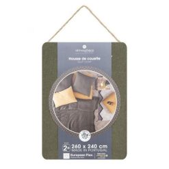 Acheter ???? Housse De Couette Lin Adorable 260x240cm Vert Kaki ???? 2 Acheter ???? Housse De Couette Lin Adorable 260x240cm Vert Kaki ???? -LOLLYBEL Magasin unnamed file 1643