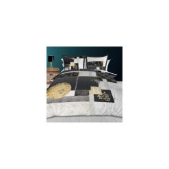 Coupon â Soleil D'ocre Parure Housse De Couette Dessin PlacĂ© 240X220 Cm WILLIAM, 100% Coton 57 Fils/cm2 ????