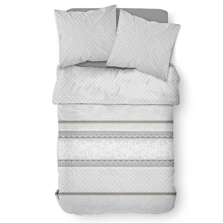 Tout neuf 🌟 Today Housse De Couette 220x240 Sunshine Greyhive + 2 Taies 100% Coton 57 Fils 🎁 3 Tout neuf 🌟 Today Housse De Couette 220x240 Sunshine Greyhive + 2 Taies 100% Coton 57 Fils 🎁 – Image 3