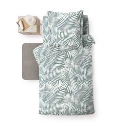 Meilleure vente â Paris Prix Housse De Couette Botania 140x200cm Sauge âïž