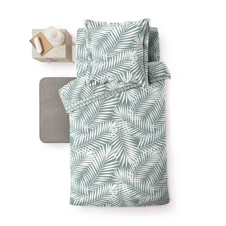 Meilleure vente ⭐ Paris Prix Housse De Couette Botania 140x200cm Sauge ✔️ 1 Meilleure vente ⭐ Paris Prix Housse De Couette Botania 140x200cm Sauge ✔️