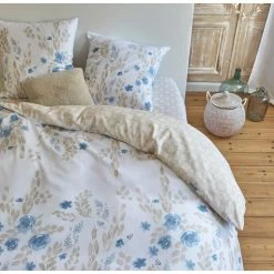 Budget 😉 Parure Housse De Couette + Drap Housse (offert) En Microfibre ABBY 👏